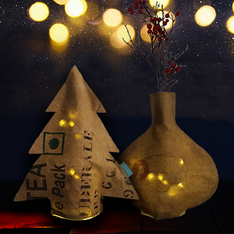 Bottle Vase Weihnachten – Bild 3