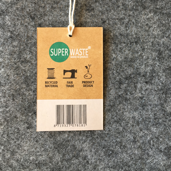Recycelte PET Shopper Schwarz – Bild 3
