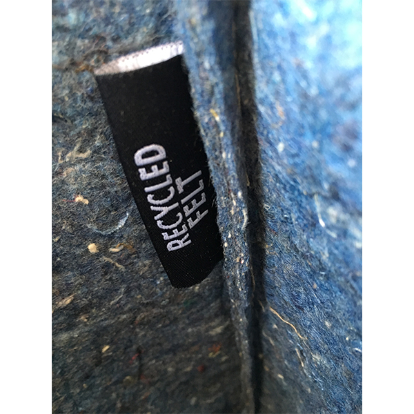 Recycelter Filz Shopper – Bild 3