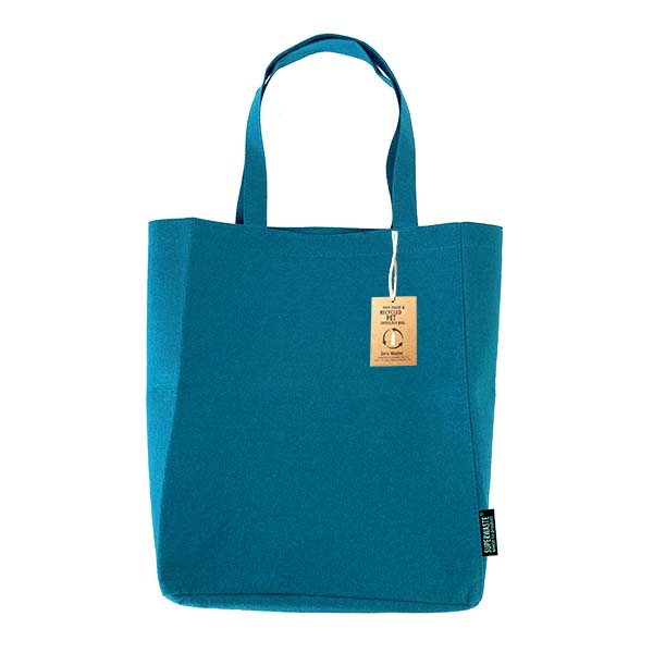 Recycled PET Shoulder bag - petrol blue - Afbeelding 2