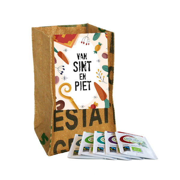 Tea-light Van Sint en Piet SuperWaste