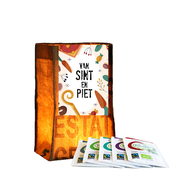 Tealight Van Sint en Piet SuperWaste