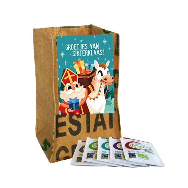 Tea-light groetjes van sinterklaas SuperWaste